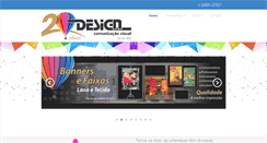 Desktop Screenshot of designcv.com.br